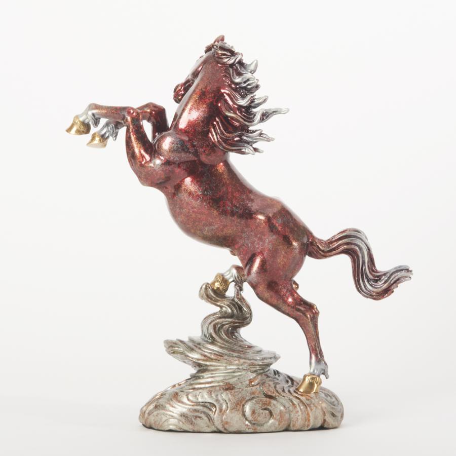 馬 銅製 置物 銅像 赤 俊馬 インテリア : 福和屋 - 通販 - Yahoo