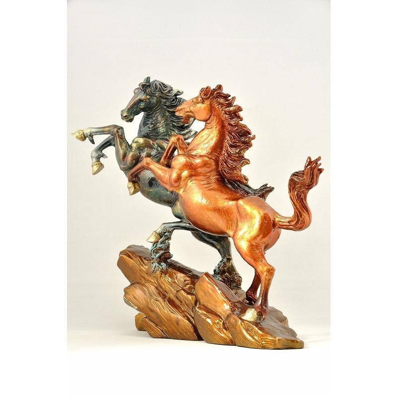 銅製:2尺勇馬置物 楽天市場】勇馬（置物｜インテリア小物・置物）：インテリア