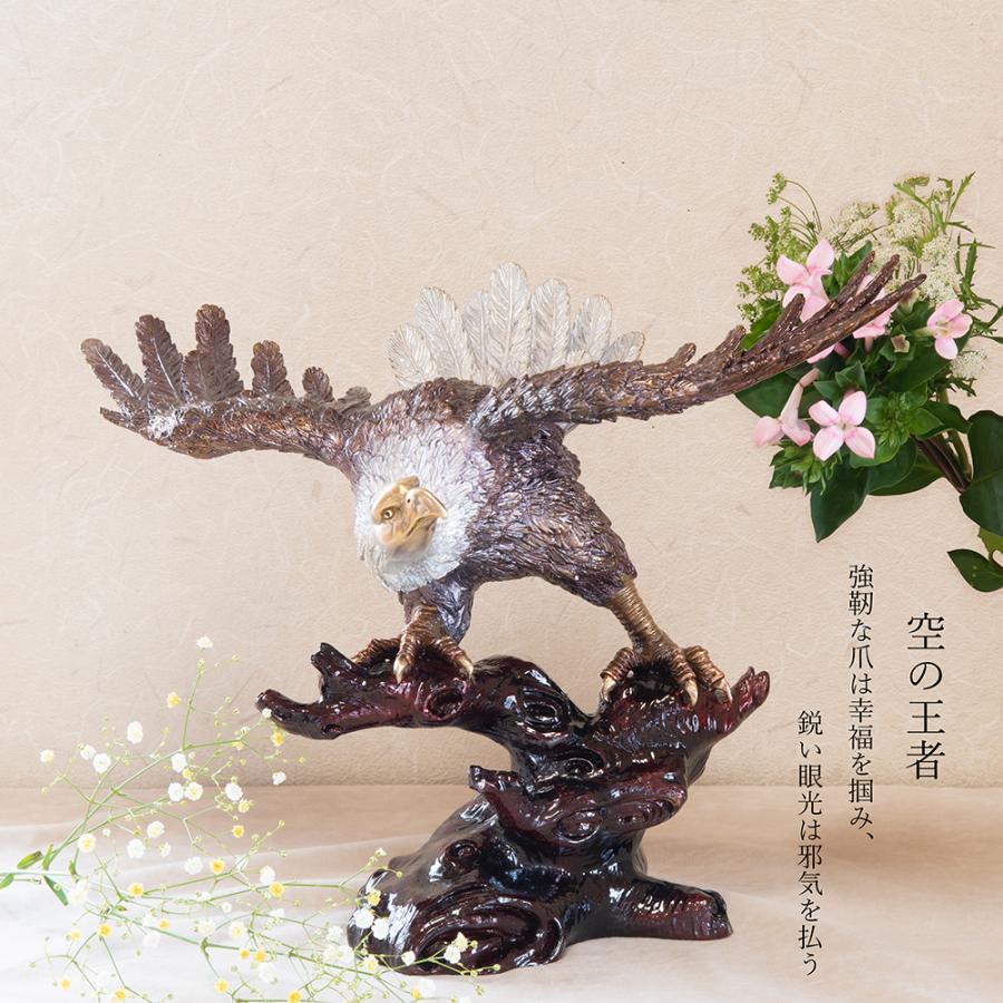 銅製 鷹 置物 40cm 【公式通販】