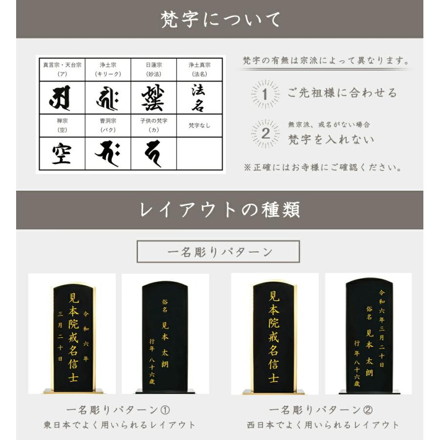 福和屋 位牌 唐木位牌 黒檀 勝美楼門 3寸 3.5寸 4寸 4.5寸 5寸 5.5寸 6