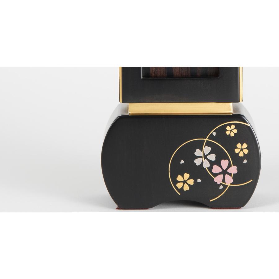 福和屋 位牌 回出位牌 新世紀位牌 優徳回出 心花 黒檀 3.5寸 4寸 4.5寸