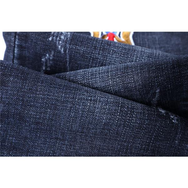 デニムパンツ メンズ ファッション デニムジーンズ 刺繍ジーンズ 刺繍デニム ワッペン 英語文字 おしゃれ 人気 美脚 リブ加工 オシャレ 春夏 送料無料 Couwuyi0009 服屋123 通販 Yahoo ショッピング