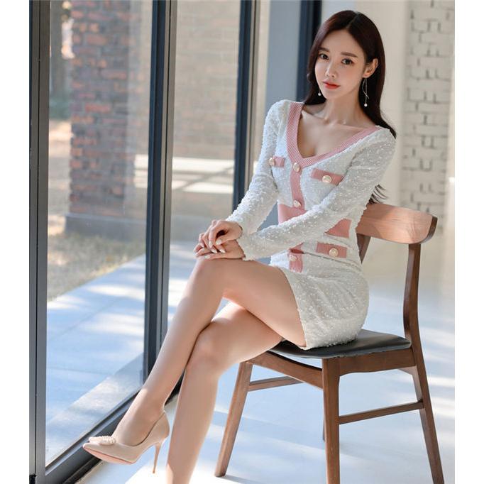 タイトワンピース タイトスカート レディース きれいめ ワンピース