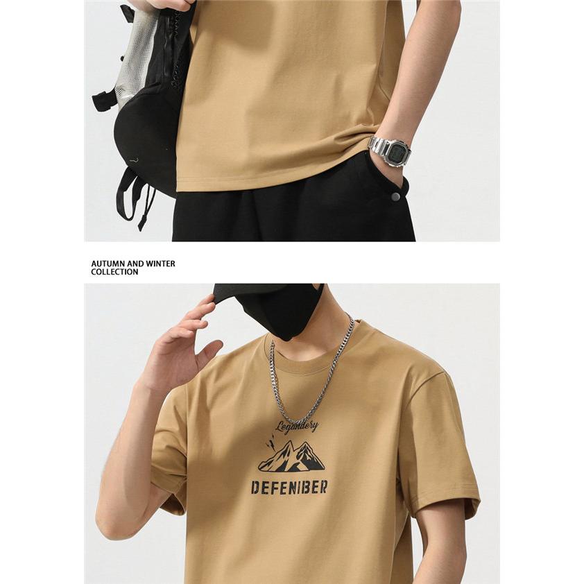 Tシャツ メンズ 半袖Tシャツ メンズ カットソー おしゃれ ティーシャツ ロゴT 文字 綿 トップス メンズファッション 男性用 サマー 夏｜fukuya-store｜14