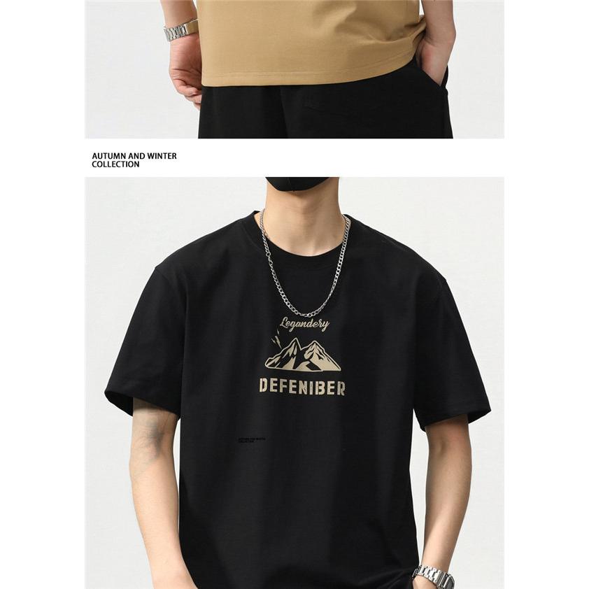 Tシャツ メンズ 半袖Tシャツ メンズ カットソー おしゃれ ティーシャツ ロゴT 文字 綿 トップス メンズファッション 男性用 サマー 夏｜fukuya-store｜17