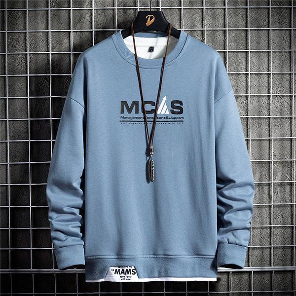 トレーナー メンズ プルオーバー トップス カジュアルウェア 長袖 長袖トレーナー レイヤードトレーナー オシャレ 春秋 送料無料 超特価