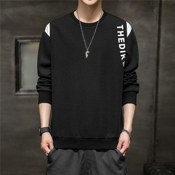 トレーナー メンズ スポーツウェア カジュアル 長袖 黒トレーナー 秋服 秋服トレーナー クルーネック 韓国ファッション 春秋 送料無料 大規模セール