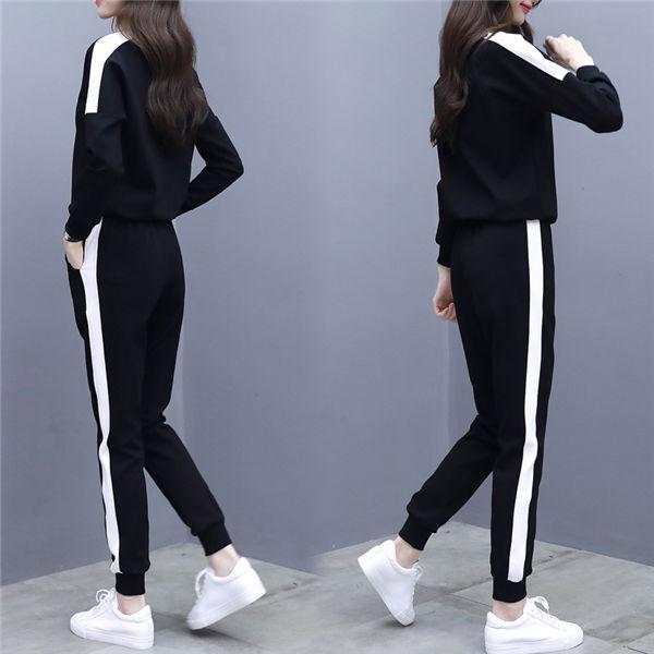 適当な価格 上下セット 春秋 レディース ジャージスウェット上下セット ロング丈パンツ 送料無料 スポーツウェア 運動会 運動着 パーカー セットアップ サイズ L Www Cognitiva La