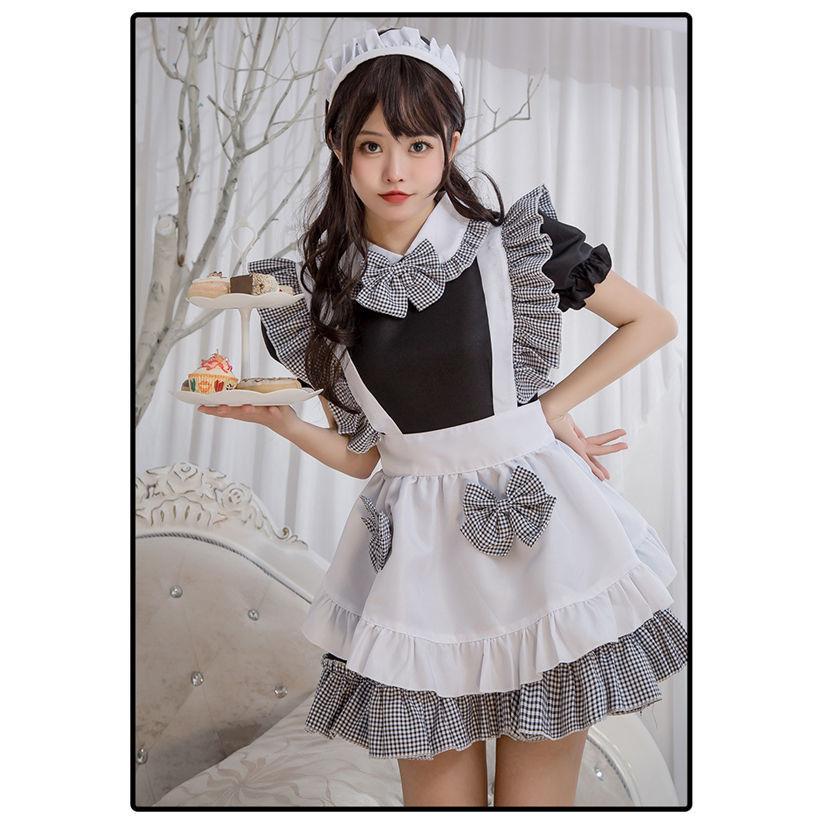 ハロウィン レディース コスプレ メイド服 正統派メイド キュート