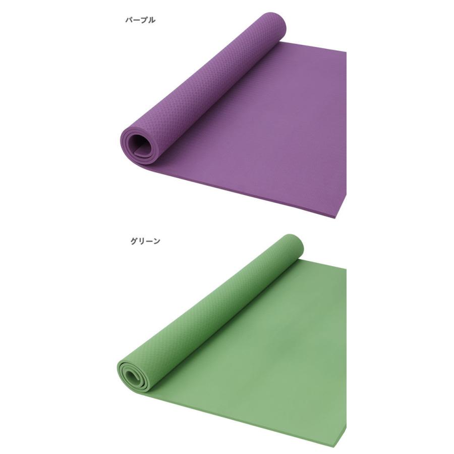 ヨガマット 6mm ストレッチ ヨガ ラグ トレーニング ピラティス