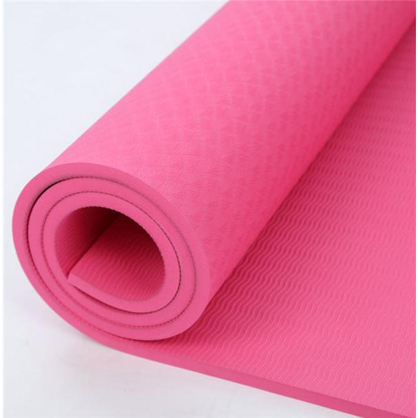 ヨガマット 6mm ストレッチ ヨガ ラグ トレーニング ピラティス