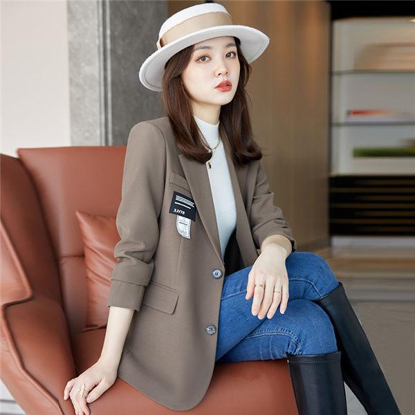 テーラードジャケット レディース 春 秋 女性 ショートジャケット オシャレ 春秋 通勤 アウター 卒業式 入学式 大人 カジュアル 通勤 送料無料 Fuyuteri6059 服屋123 通販 Yahoo ショッピング