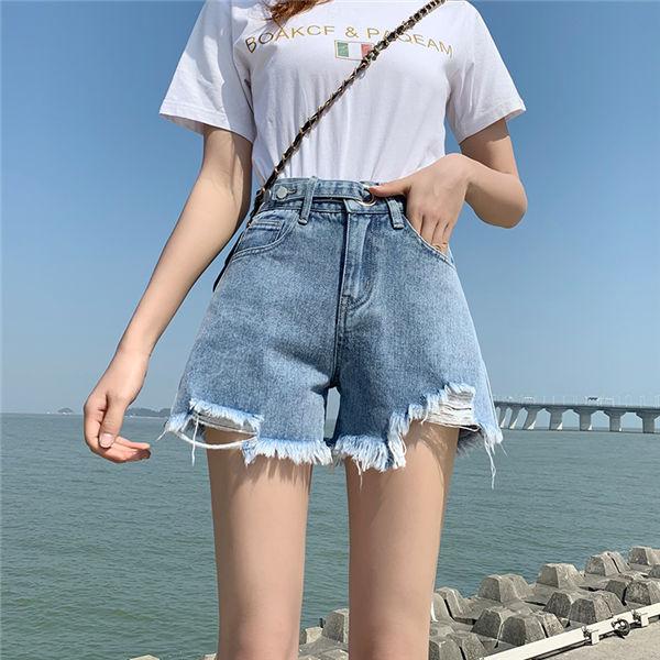 ショートパンツ レディース デニム ショーパン 短パン ジーンズ ダメージデニム ダメージ加工 ボトムス 旅行 リゾート 海 プール 春夏 送料無料 種類豊富な品揃え