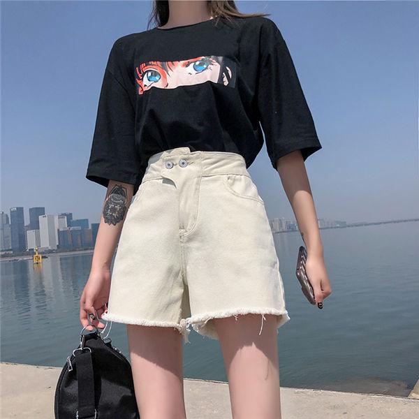 ショートパンツ レディース デニム 短パン ハーフパンツ ショーツ ファッション おしゃれ ボトムス 裾フリンジ 高校生 中学生 女子高生 学生 春夏 Fvdunnv0021 服屋123 通販 Yahoo ショッピング