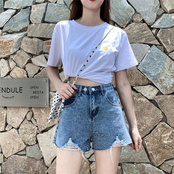 ショートパンツ レディース デニム ショーパン 短パン かわいい おしゃれ 美脚 女性用 普段使い 大人 ミニ丈 ショート丈 薄手 春夏 送料無料 Fvdunnv0031 服屋123 通販 Yahoo ショッピング