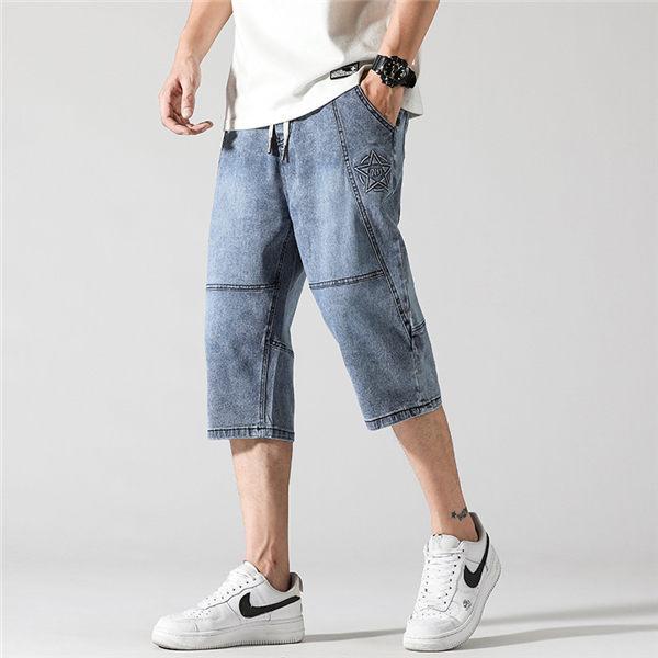 ショートパンツ メンズ クロップドパンツ デニムパンツ ショートデニム スキニーパンツ ジーパン 七分丈 ジーンズ 春夏 おしゃれ 人気 送料無料 国内在庫
