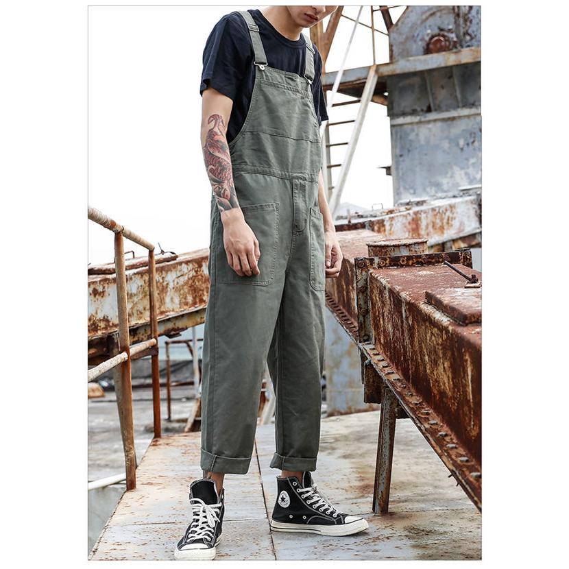 サロペット メンズ オーバーオール オールインワン つなぎ ロング
