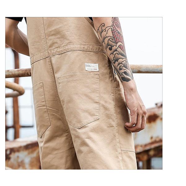 サロペット メンズ オーバーオール オールインワン つなぎ ロング