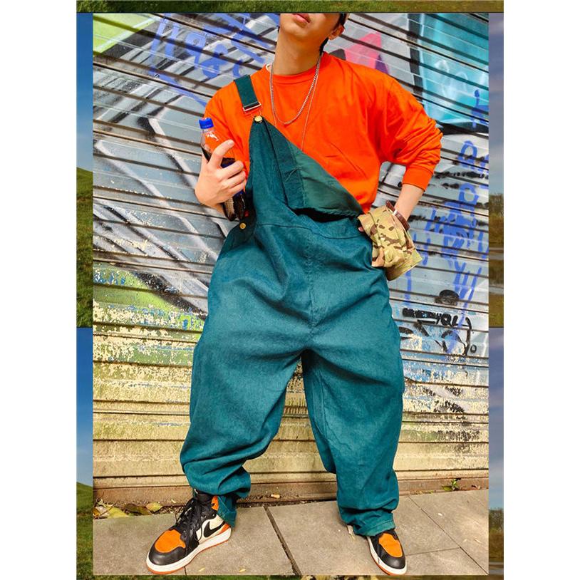 サロペット メンズ コーデュロイ つなぎ オールインワン パンツ 作業着