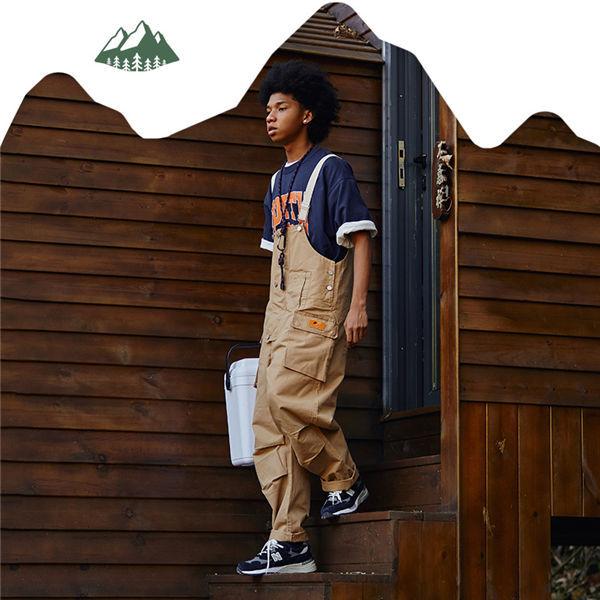 サロペット メンズ つなぎ オールインワン 100%綿 オーバーオール