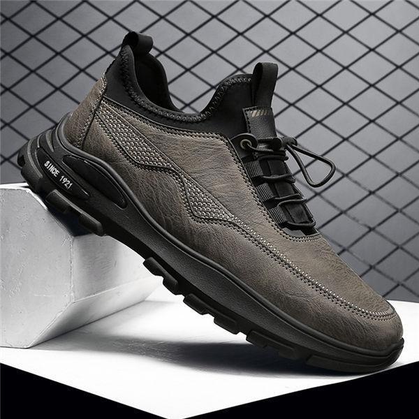 スニーカー メンズ フラットシューズ 合成皮革 滑り止め スニーカー 疲れない 履きやすい 痛くない おしゃれ 歩きやすい Hkydxie 服屋123 通販 Yahoo ショッピング