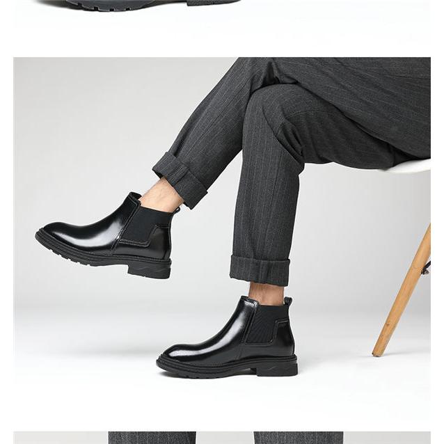 チャッカブーツ メンズ ワークブーツ スリッポン ローファーシューズ