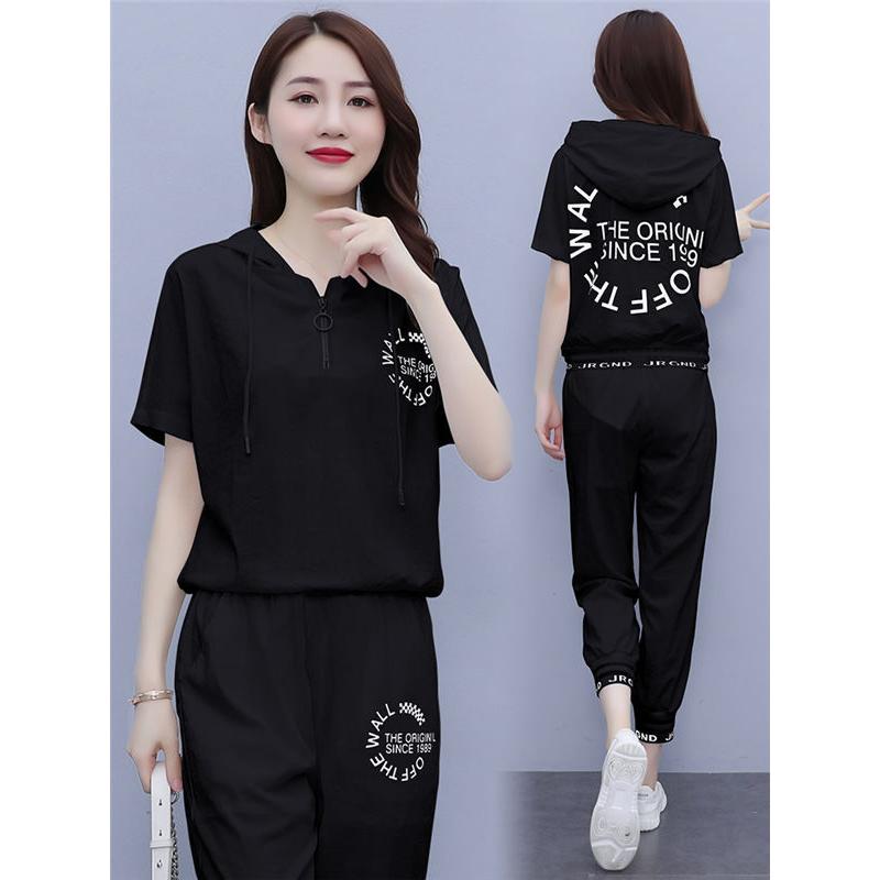 ジャージ レディース スウェット上下セット セットアップ 2点セット オールインワン カジュアルセット きれいめ 半袖 ズボン 運動風 スポーツ 送料無料 Mnvxietz0058 服屋123 通販 Yahoo ショッピング