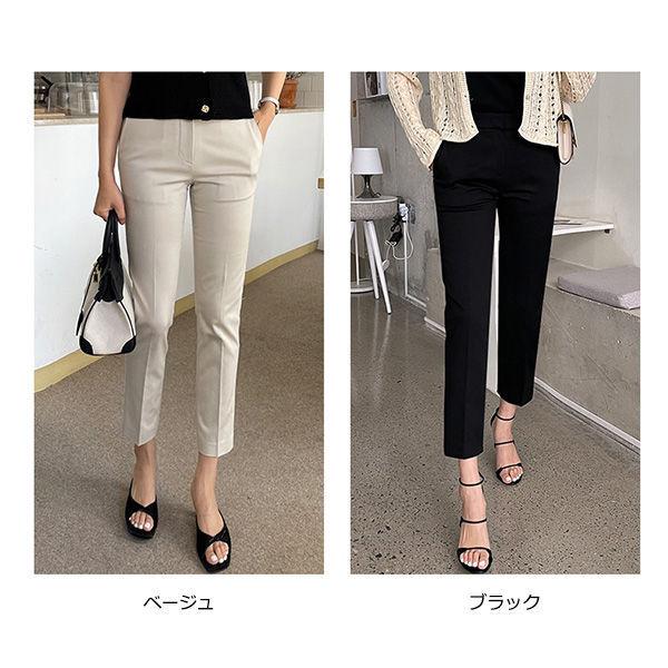 美品】レナウン ベージュパンツ スラックス ベーシック