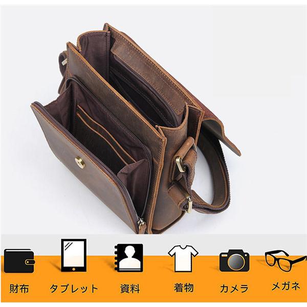 ショルダーバッグ メンズ ワンショルダーバッグ 捻りシャックル