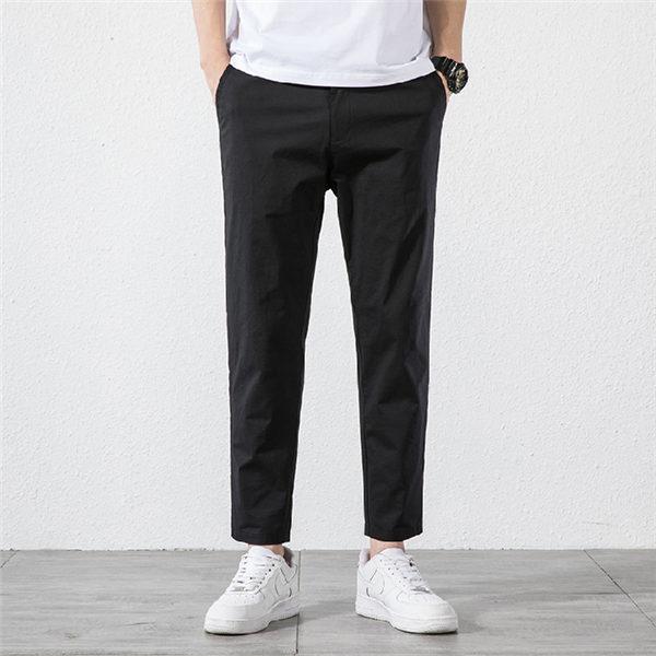 チノパン メンズ カジュアルパンツ スキニーパンツ ストレッチパンツ スキニーチノパンツ 無地 薄手 涼しく快適 細身 美脚 ドライパンツ 春夏 送料無料 激安ブランド