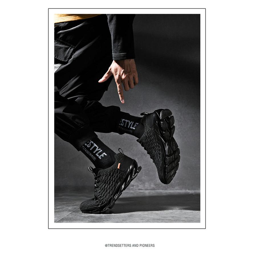 ランニングスニーカー メンズ カップル靴 軽量 メッシュシューズ 通気