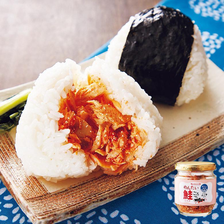 ふくや 明太子 ( ごはんのおとも セット ) 送料無料 おかず ごはん 瓶詰め 焼きサバ 焼き鮭 鮭フレーク 海苔の佃煮 ギフト しゃけ明太 爆買 | ふくや | 04