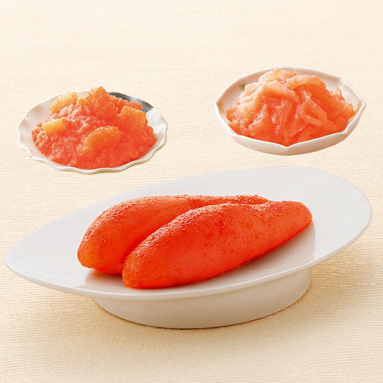 ふくや 明太子 ( 風 かぜ セット ) ギフト 味の明太子 めんたいこ 海鮮 グルメ 組合せセット 食品 福岡 土産 プレゼント ポイント利用 爆買 数の子 いか | ふくや | 02