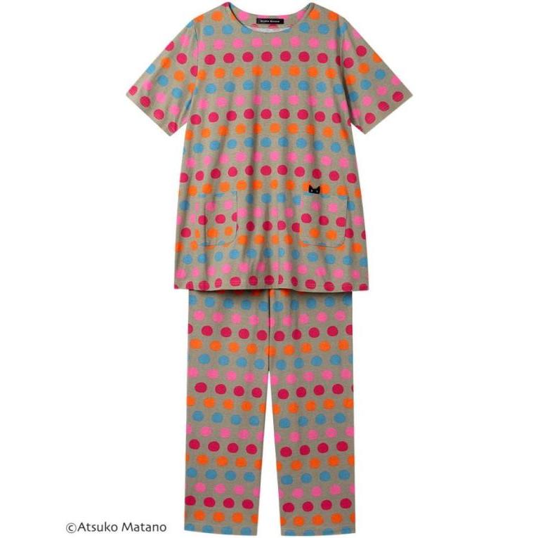 WACOAL（ワコール） レディースパジャマ マタノアツコ5分袖長パンツ