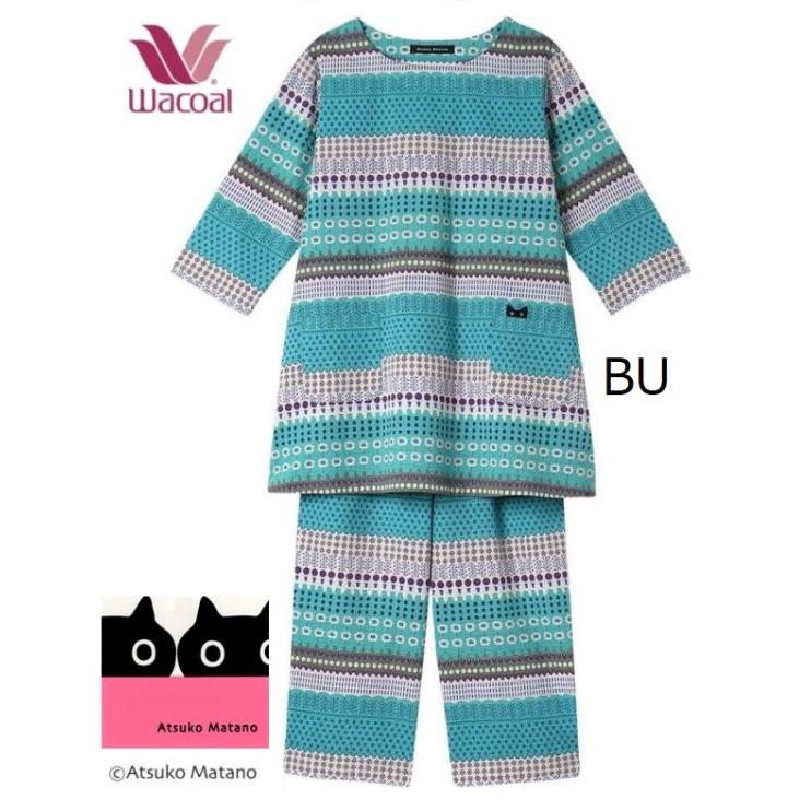 WACOAL（ワコール） レディースパジャマ マタノアツコ半袖長パンツ