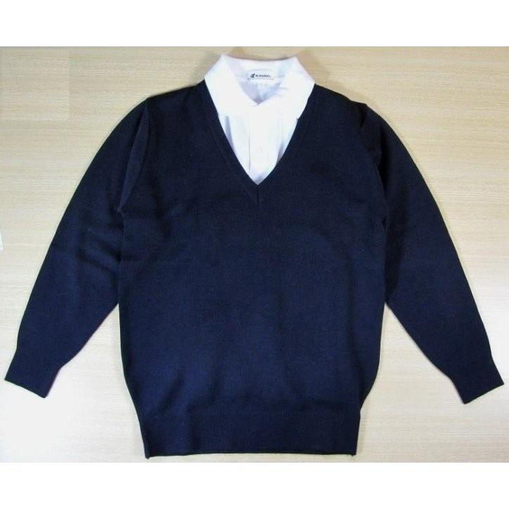 カンコースクールVネックセーター（男女兼用）KN8300 サイズ/S・M・L