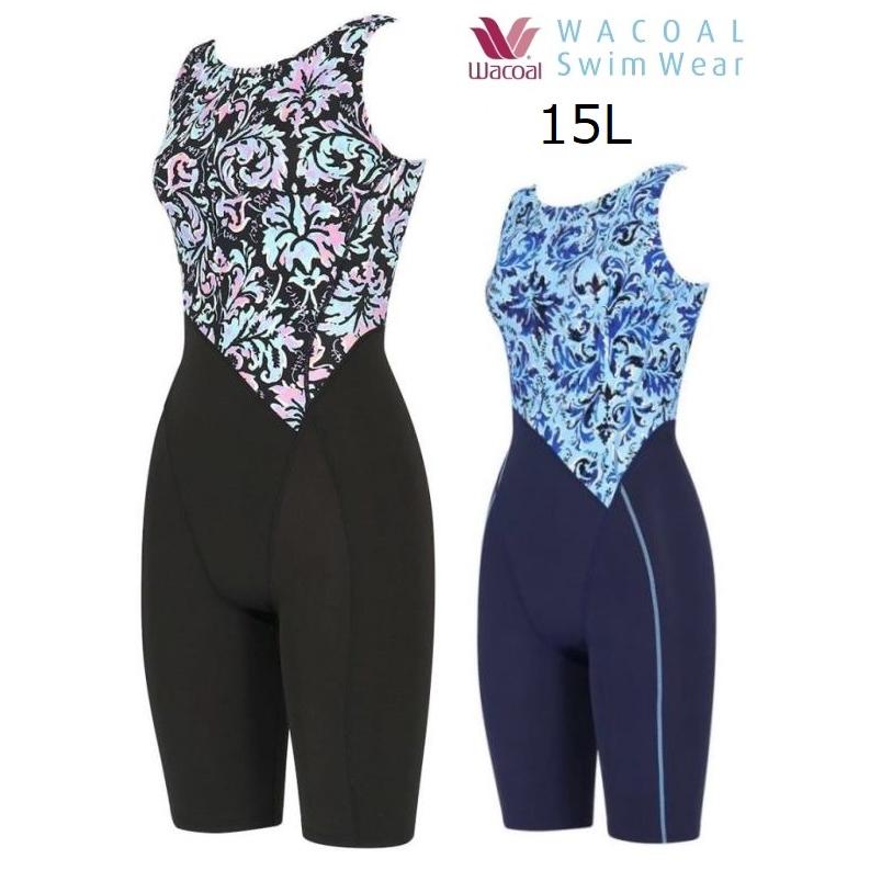 ワコールスイムウェア シェイプアップ オールインワン水着 SFR420
