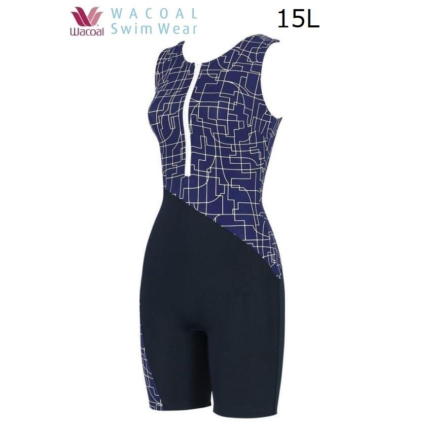 【未使用】ワコール フィットネス 水着 オールインワン せなかシェイプ 15 L