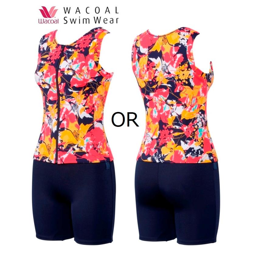 WACOAL ワコールスイムウェア セパレート水着 3分丈 SWS412 WACOAL ワコールスイムウェア セパレート水着 3分丈 SWS412