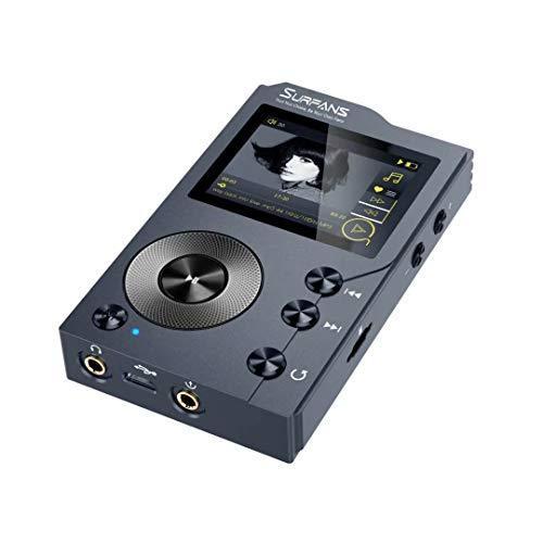 Surfans F20 HiFi MP3プレーヤーブルートゥース付き、ロスレスDSD デジタルオーディオミュージックプレーヤー、32 GBメモリカード プリペイドカード（コード販売）