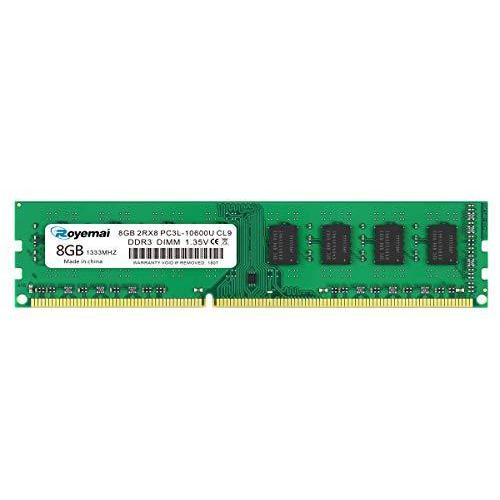 DDR3 宅配便配送 10600 PC3L 1333mhz 8GBx1枚 デスクトップPC用メモリ 宅配便送料無料 1.35V Non-ECC CL9 240pin 低電圧