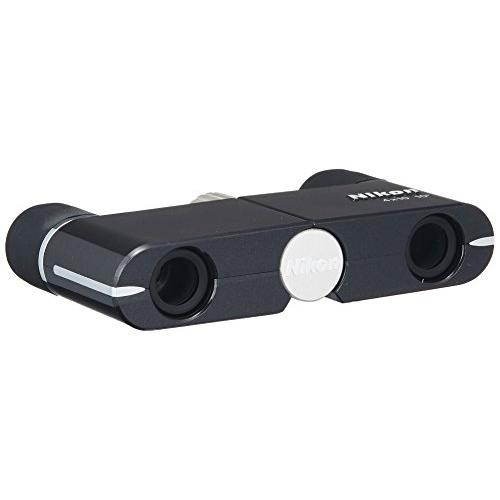 Nikon 双眼鏡 遊 4X10D CF ダハプリズム式 4倍10口径 エボニーブラック 4X10DCF (日本製) エボニーブラック 厚さ19mm 最薄 ニコン