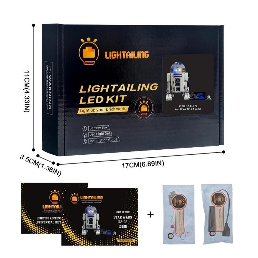 レゴ Ledライトキット バッテリーボックス スターウォーズ R2 D2 ライトアップセット クリスマス プレゼント Led Fulfill Dreams 通販 Yahoo ショッピング