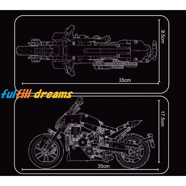 レゴ 互換品 ランボルギーニ Diavel 1260 風 デザイン ディアベル