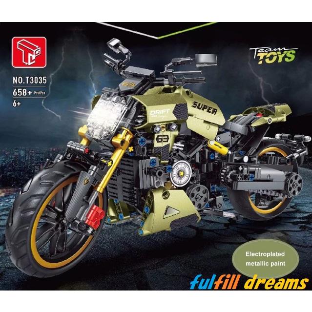 レゴ 互換品 ランボルギーニ Diavel 1260 風 デザイン ディアベル