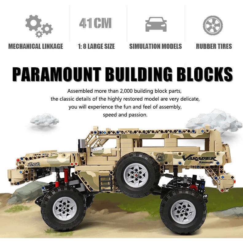 レゴ 互換品 マローダートラック モデル テクニック オフロード車 クリスマス プレゼント Lego Gokan Moc Fulfill Dreams 通販 Yahoo ショッピング