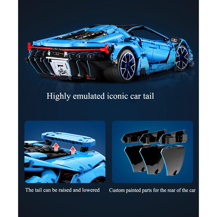 レゴ 互換品 ランボルギーニ センテナリオ デザイン ブルー スポーツカー レーシングカー スーパーカー テクニック クリスマス プレゼント Lego Gokan Moc C Fulfill Dreams 通販 Yahoo ショッピング