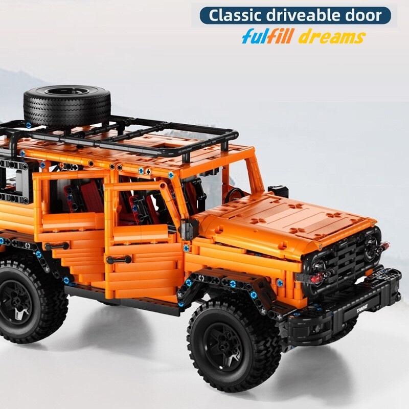 欠品破損完全補償 レゴ 互換品 ジープ 2860ピース オフロード車