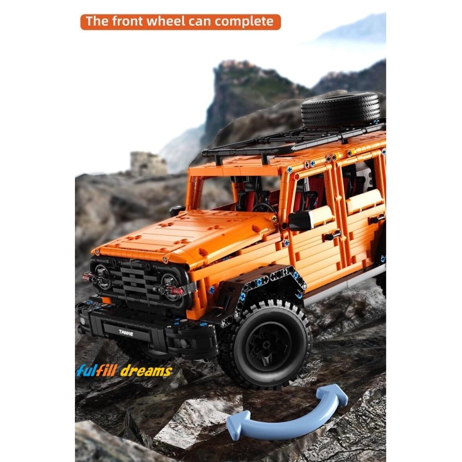 欠品破損完全補償 レゴ 互換品 ジープ 2860ピース オフロード車