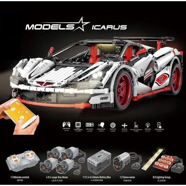 ラジコンレゴ テクニック 互換品 マクラーレン イカロス Mp4 モーター ライトキットセット ホワイト クリスマス プレゼント Lego Technic Gokan Mclarenmp412 Fulfill Dreams 通販 Yahoo ショッピング